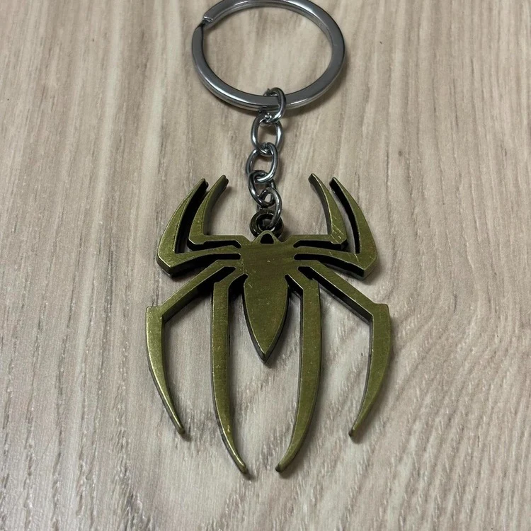 0307 - Bronze Spider Keychain - Image 4