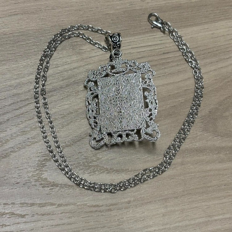 0401 - Dark Bat Pendant Necklace - Image 2