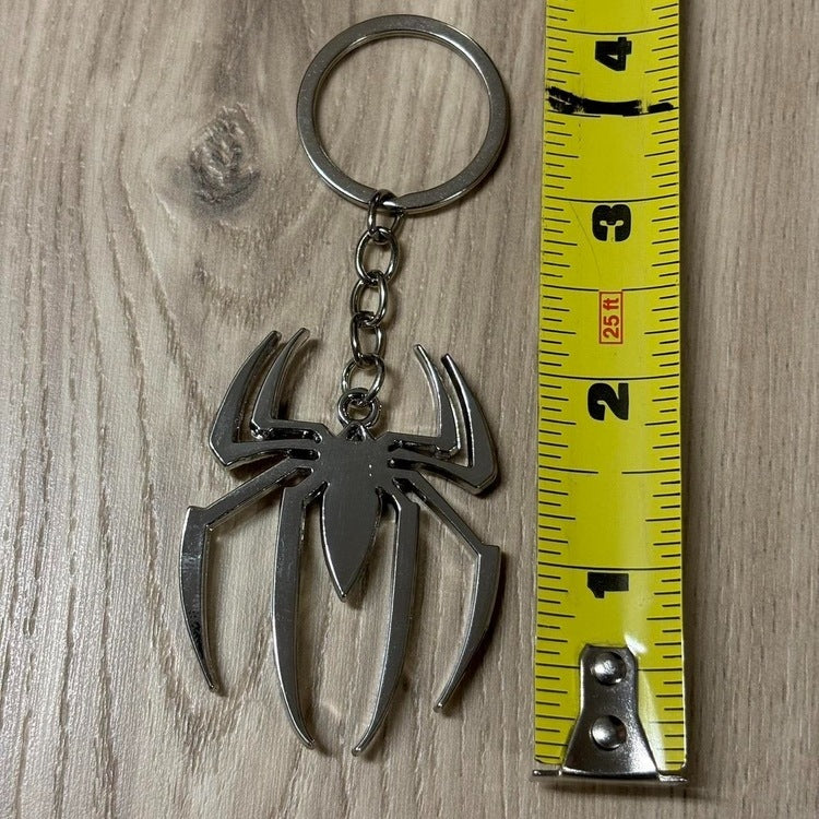0484 - Silver Spider Keychain - Image 5