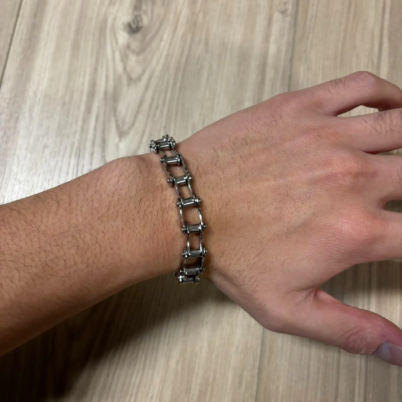 0498 - Mini Bike Chain Bracelet - Image 4
