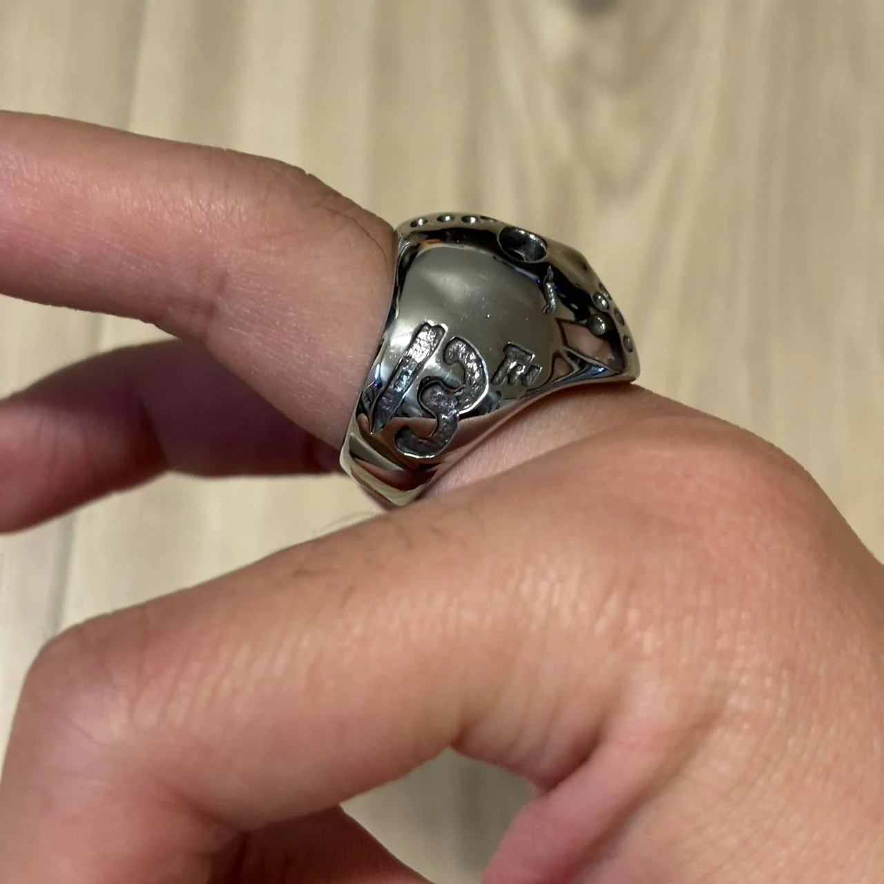 0501 - Jason Hockey Mask Ring - Image 5