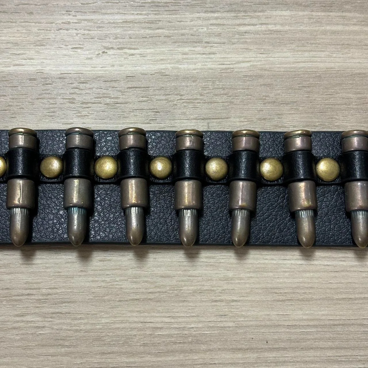 0650 - Rusted Bullet Studded Belt - Image 5
