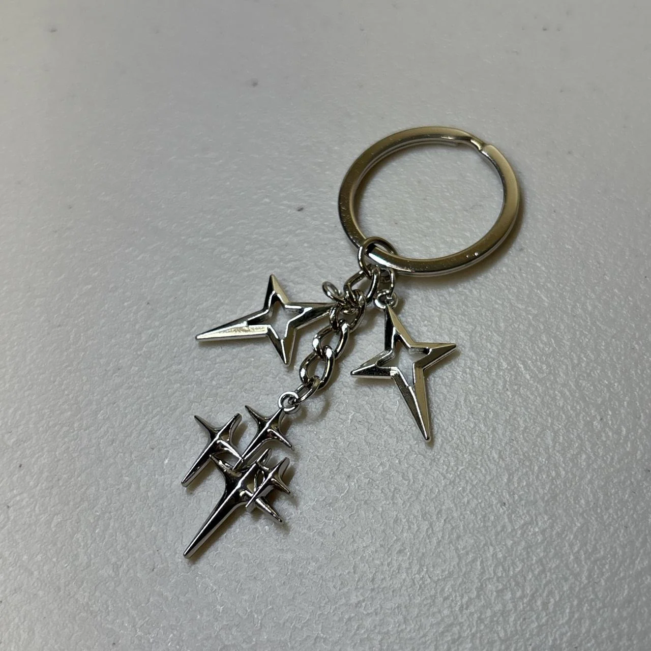 0674 - Y2K Stars Charms Keychain - Image 2