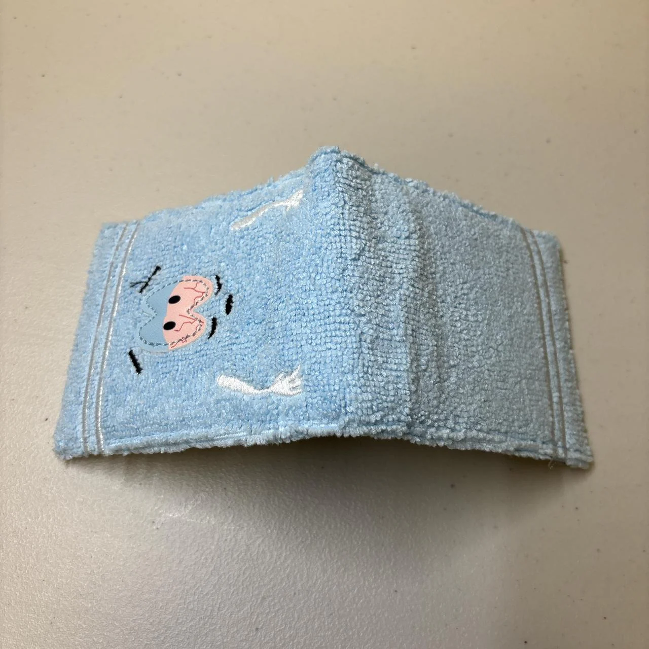 0677 - High Eyes Blue Yarn Wallet V2 - Image 6