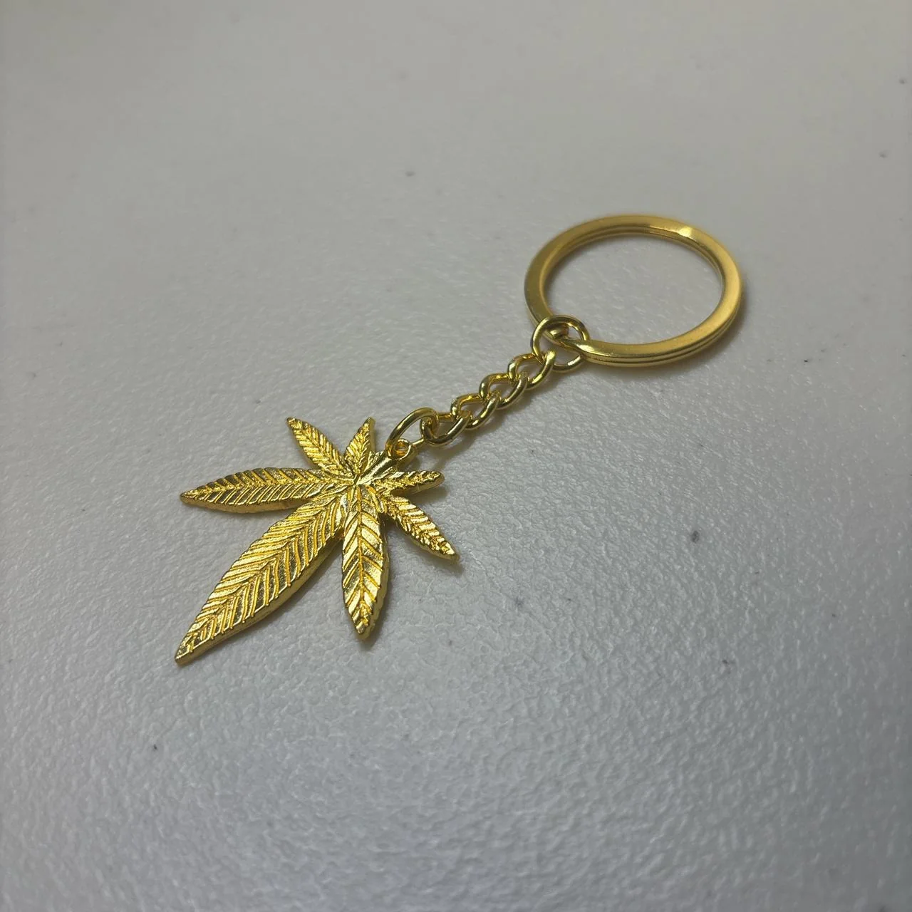 0688 - Golden Weed Keychain - Image 2