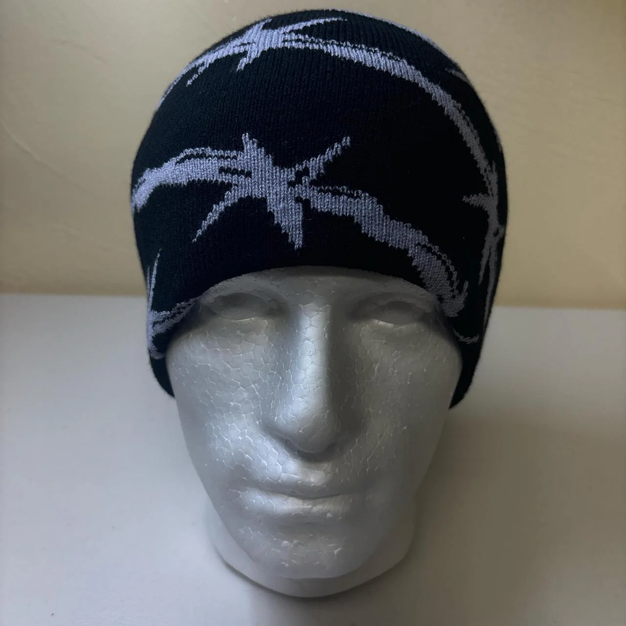 0694 - Barbed Wire Chain Beanie - Image 3