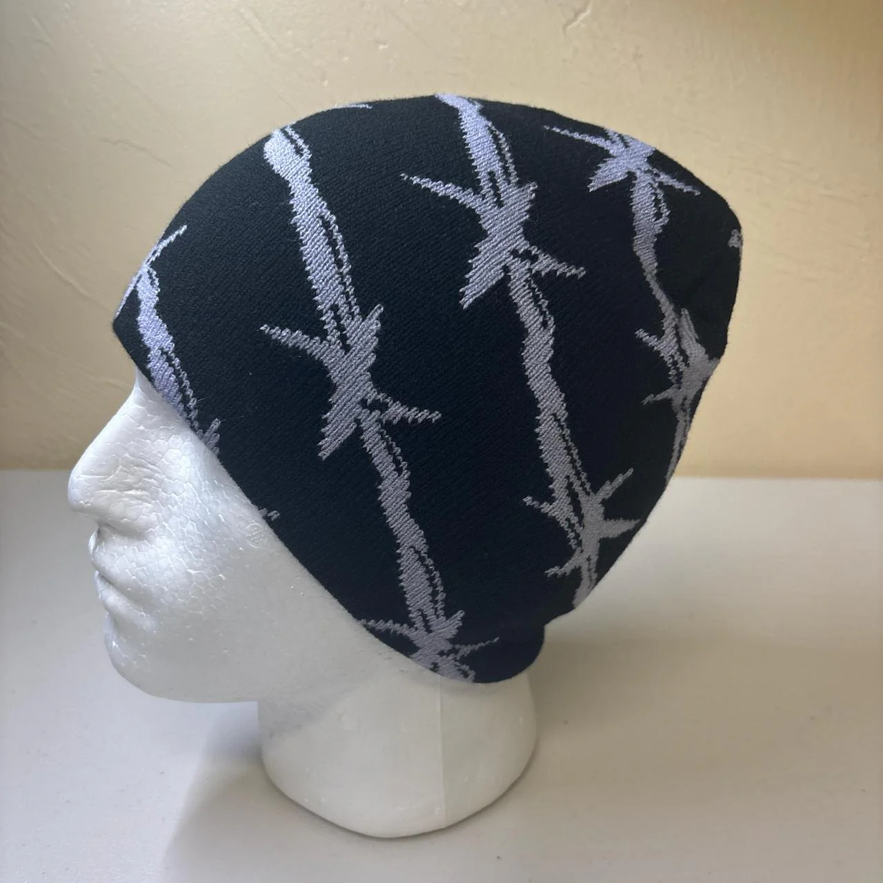 0694 - Barbed Wire Chain Beanie - Image 4