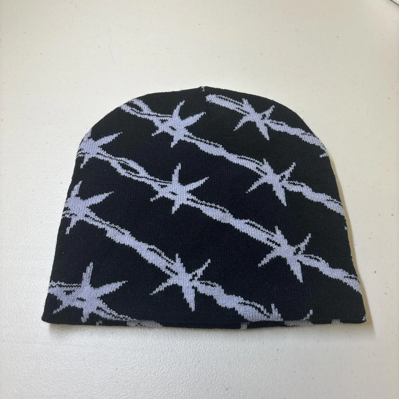 0694 - Barbed Wire Chain Beanie - Image 7
