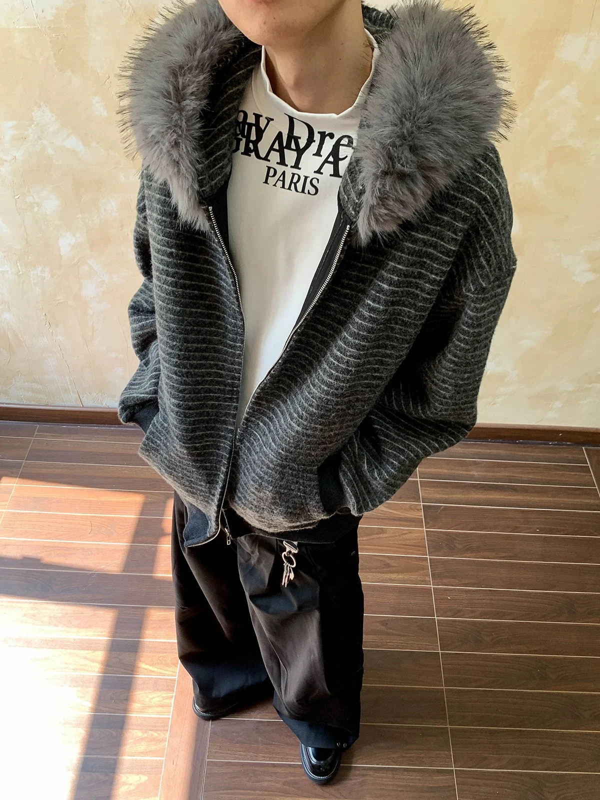 Arctic Striped Zip Up - Image 4