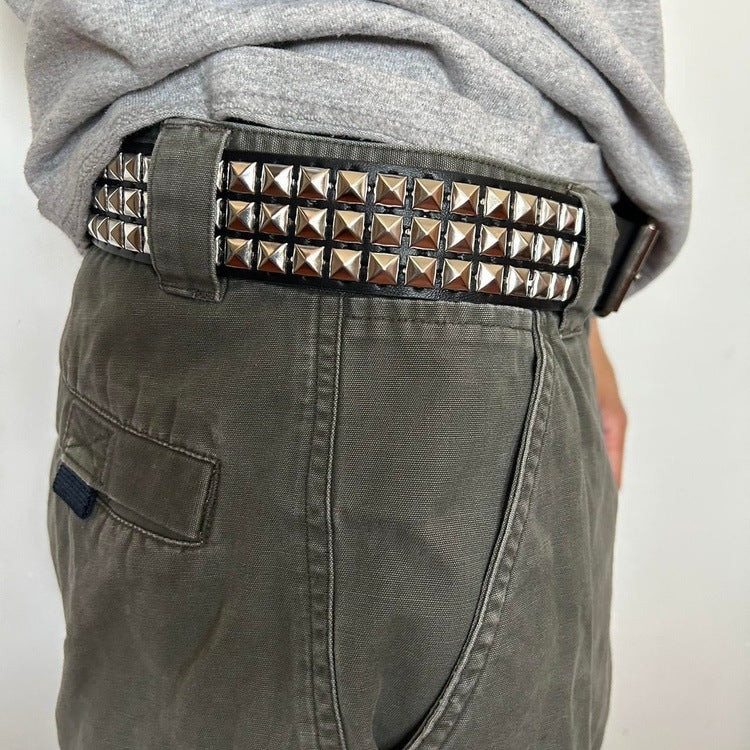 0010 - Pyramid Studded Belt (classic) - Image 3