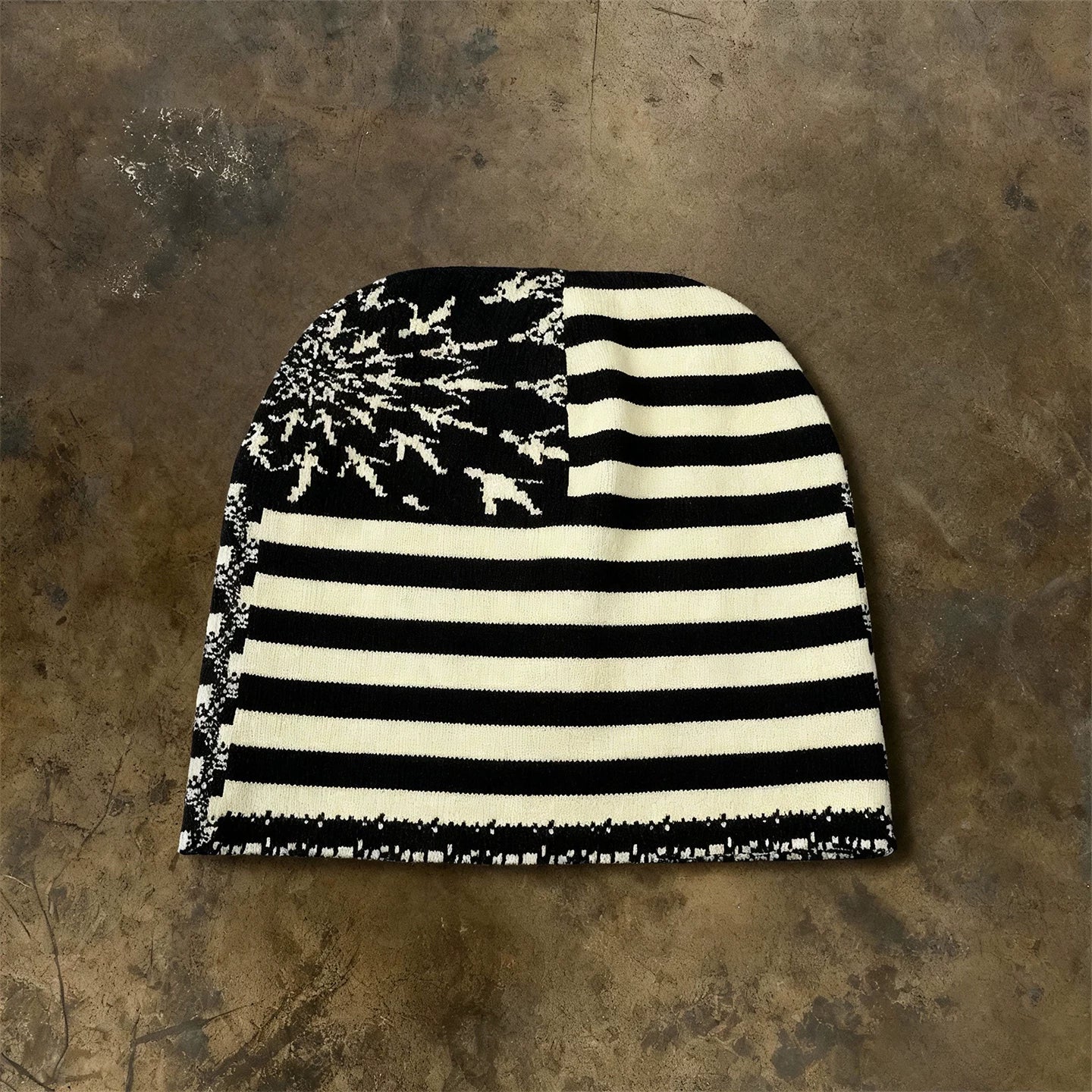 Broken Stripes Beanie - Image 2