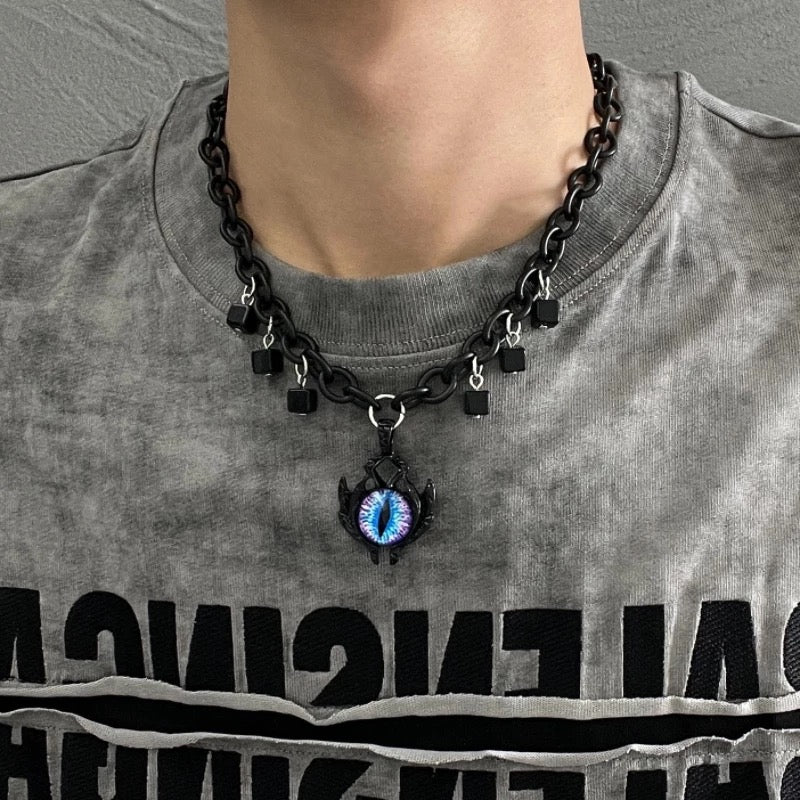 Demon Evil Eye Necklace - Image 3