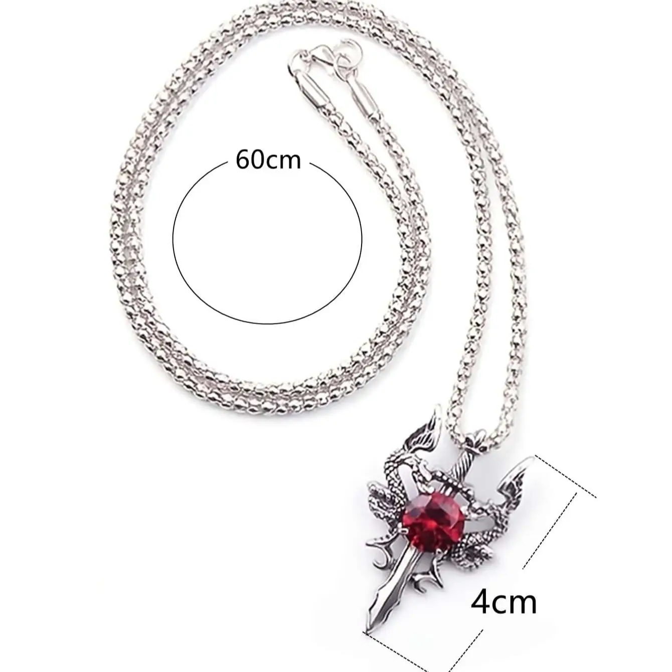 Dragon Sword Stone Necklace - Image 3