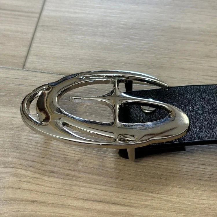 0054 - Star Moon Buckle Belt (Black) - Image 2