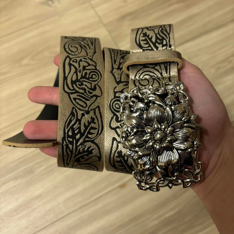 Rose Buckle Belt - Image 3