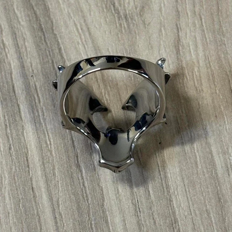 0299 - Grunge Bat Ring - Image 2