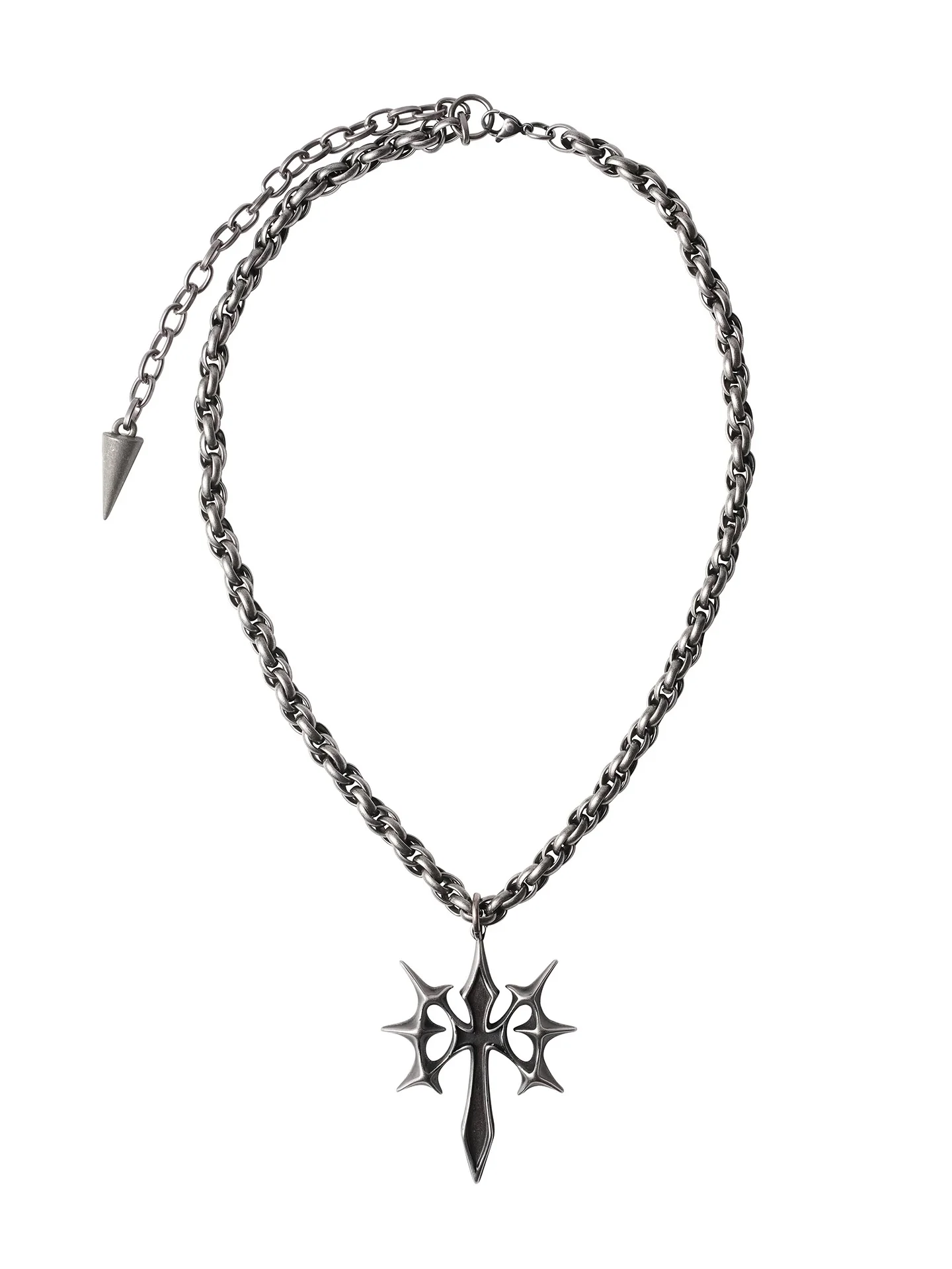 LOVEISWAR Aegis Cross Necklace