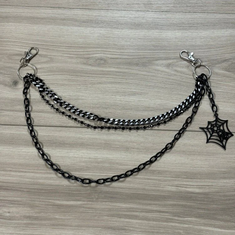 0134 - Layered Spider Web Wallet Chain - Image 3