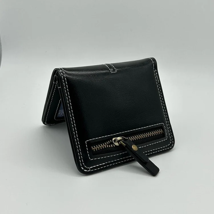 0120 - Y2K Leather Cross Wallet (black) - Image 3