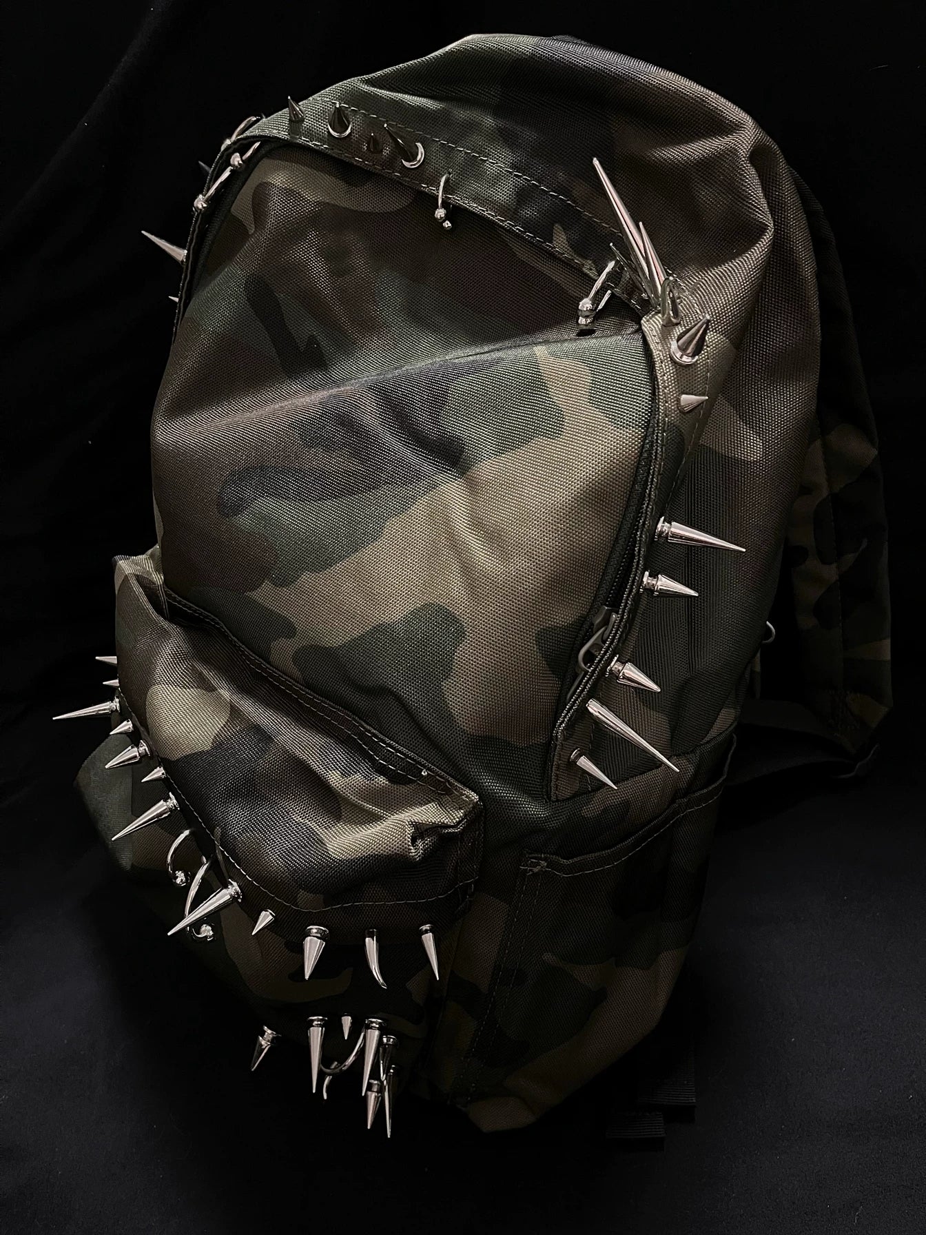 Pierced Camo Backpack - Image 4