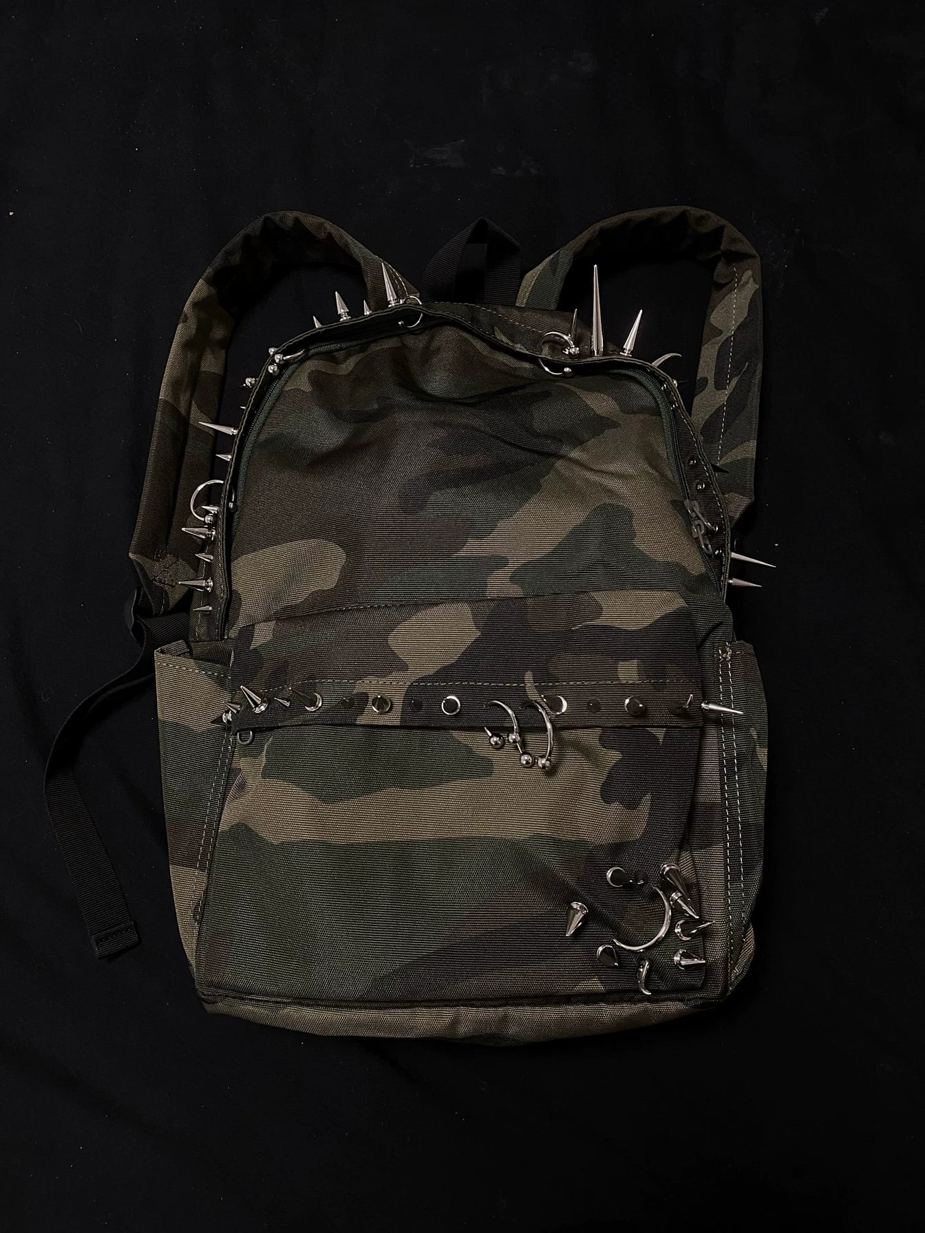 Pierced Camo Backpack - Image 6