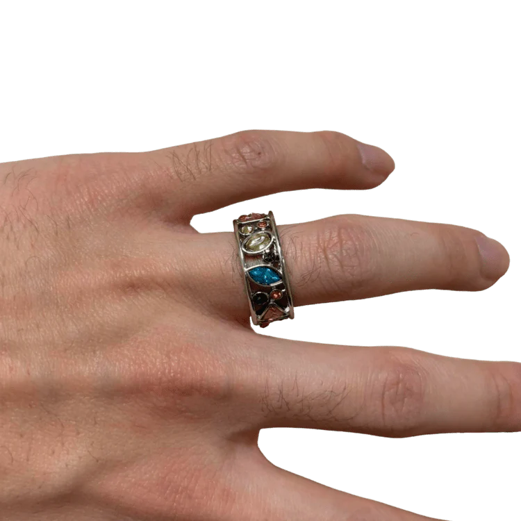 0306 - Multicolor Astrology Ring - Image 5