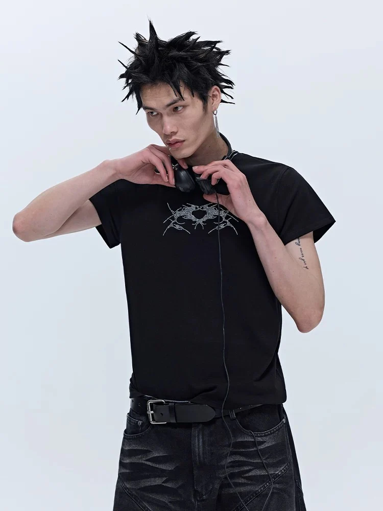 Rhinestone Tribal Wing Tee - Image 3
