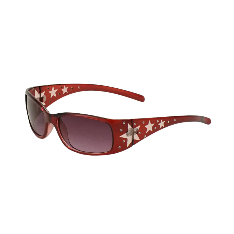 Rhinestone Triple Star Sunglasses - Image 2