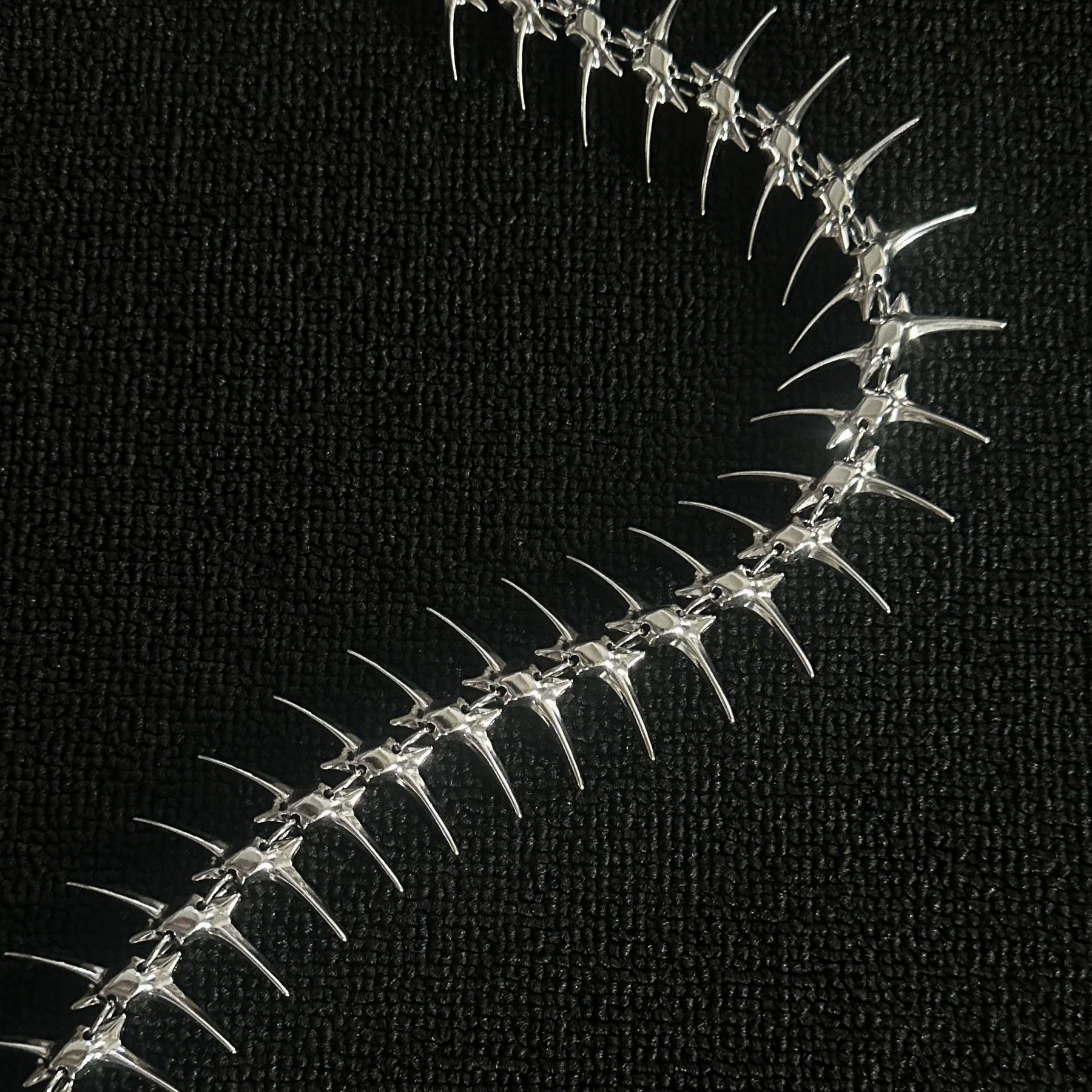 Skeleton Fishbone Wallet Chain - Image 3