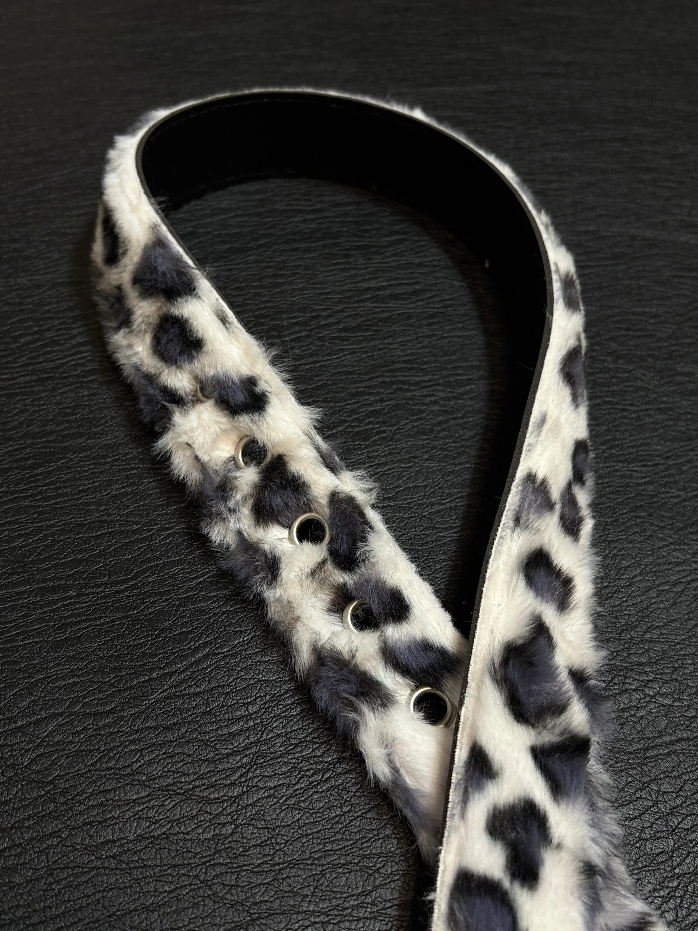 Snow Leopard Plush Belt - Image 4
