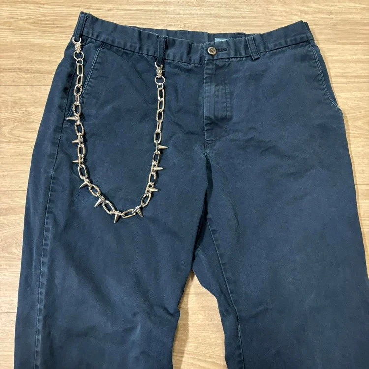 0132 - Spike Rivet Wallet Chain - Image 3