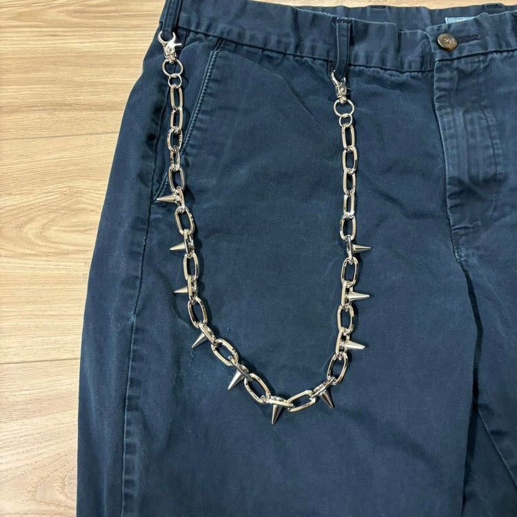 0132 - Spike Rivet Wallet Chain - Image 4