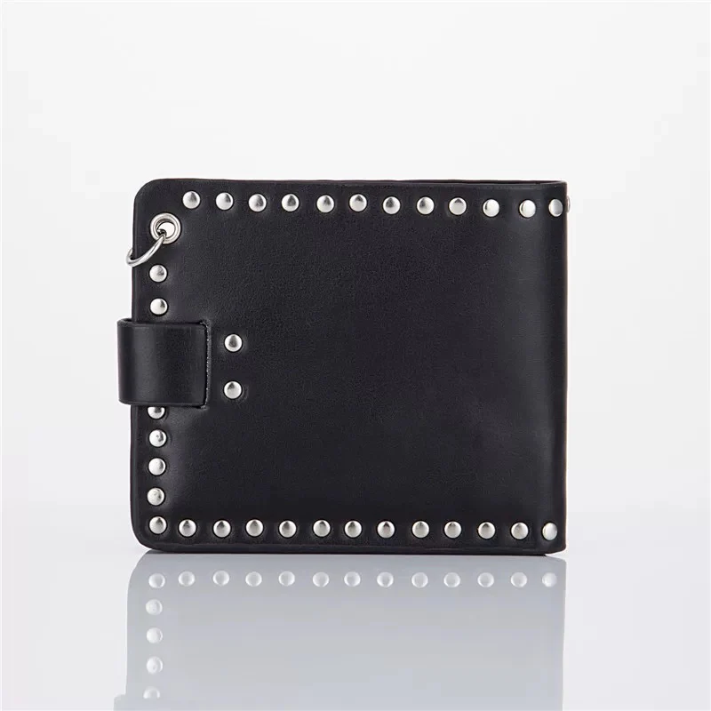 Studded Cross Skull Wallet - Image 3