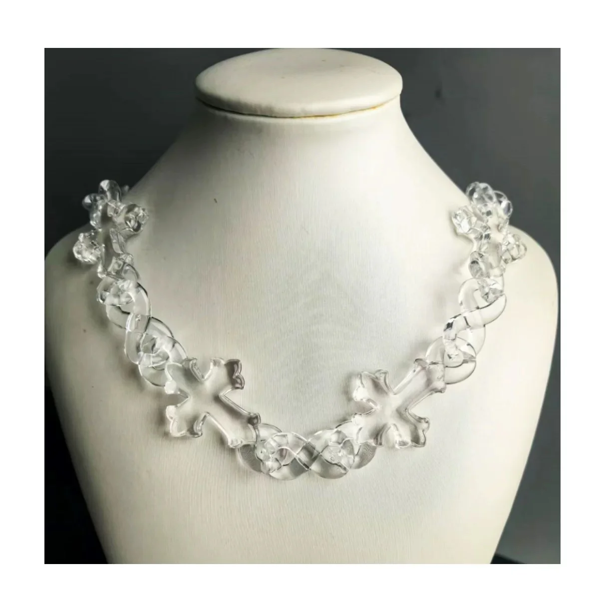Translucent Resin Cross Chain - Image 5