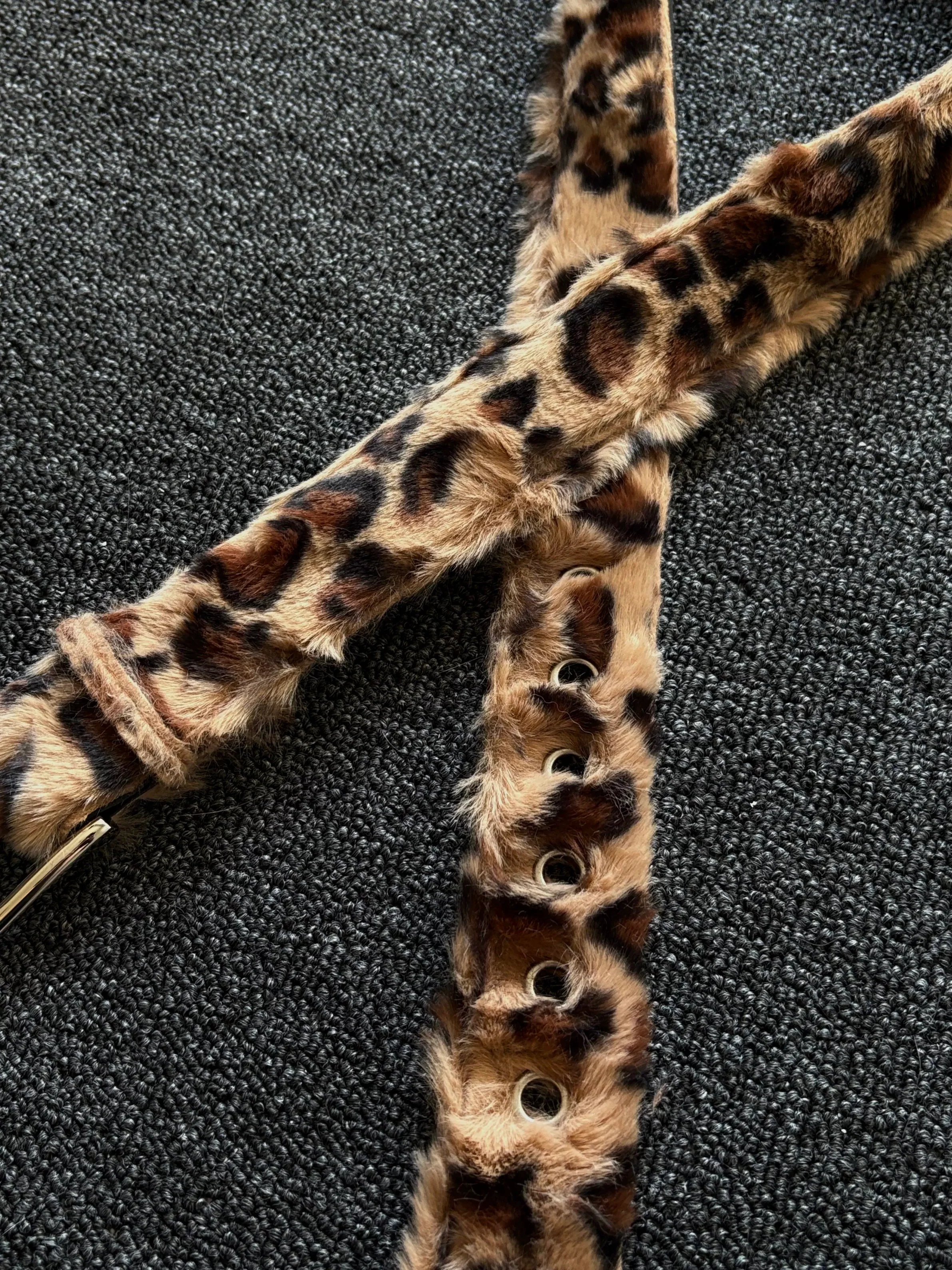 Wild Cheetah Plush Belt - Image 4