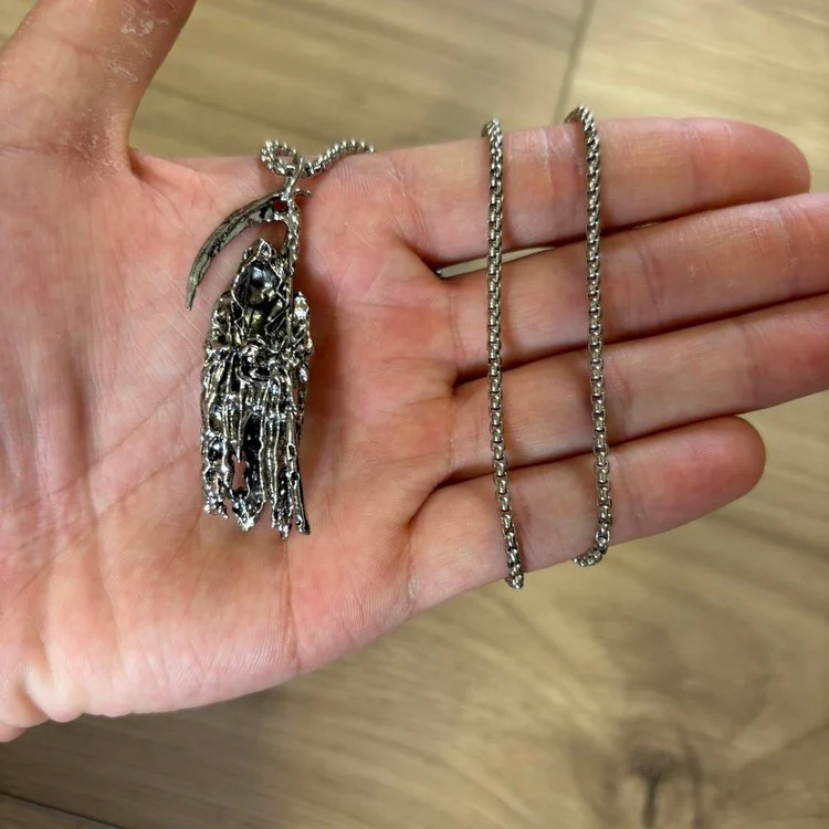 0262 - Grim Reaper Necklace - Image 3